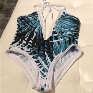 One piece bathing suit